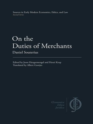 cover image of On the Duties of Merchants